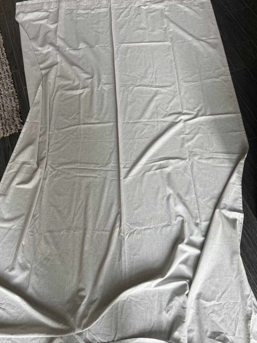 IKEA Light Gray Home Bedding Sheet - Neutral Luxury